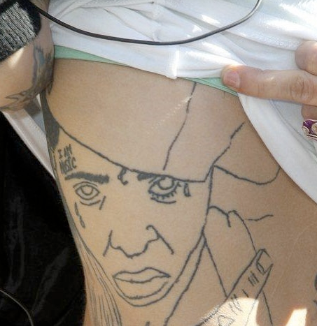 Lil Wayne 39s Biggest Fan Shows Her Crazy Weezy Tattoo Hot Or Not