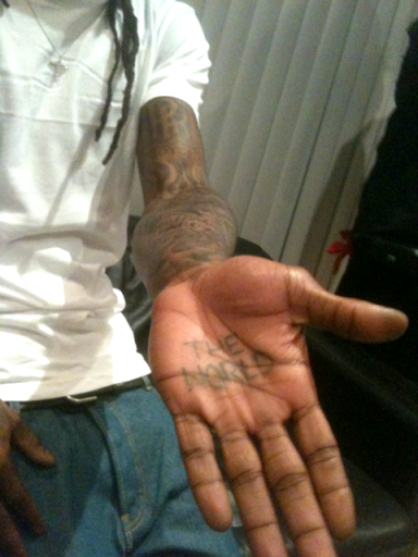 Lil' Wayne Shows OFF His New Tattoo A GUN