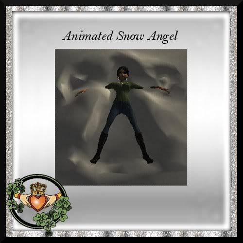 Animated Snow Angel SS