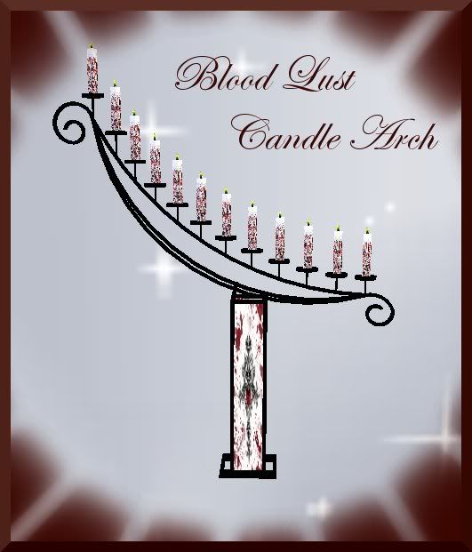 Blood Lust Candle Arch SS