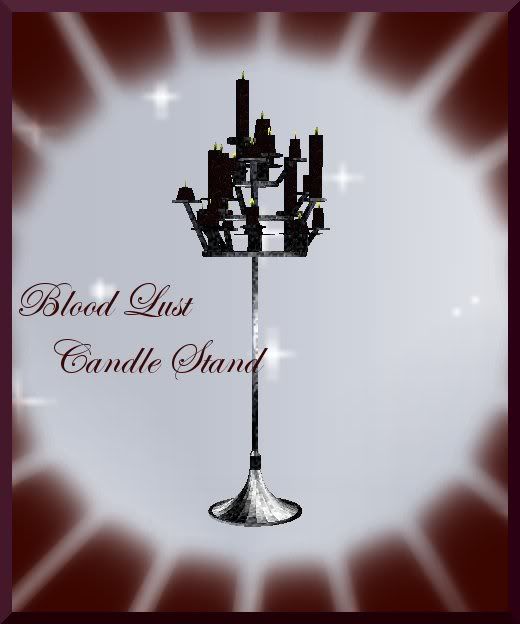 Blood Lust Candle Stand SS