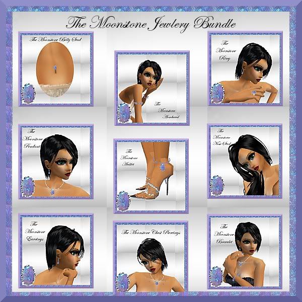 Moonstone Jewelry Collection Bundle SS
