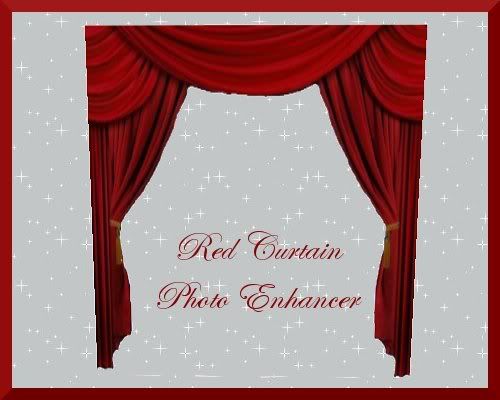 Red Curtain Photo Enhancer SS