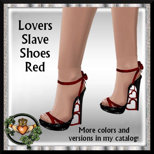  photo QI Lovers Slave Shoes Red SS.jpg