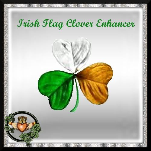 PE Irish Flag Clover Enhancer SS