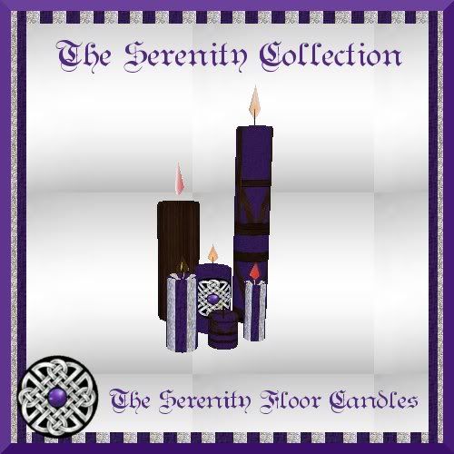 Serenity Floor Candles SS