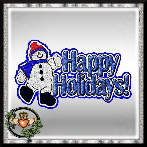 Happy Holidays Sticker SS