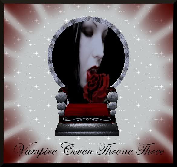 Vampire Coven Throne Three SS
