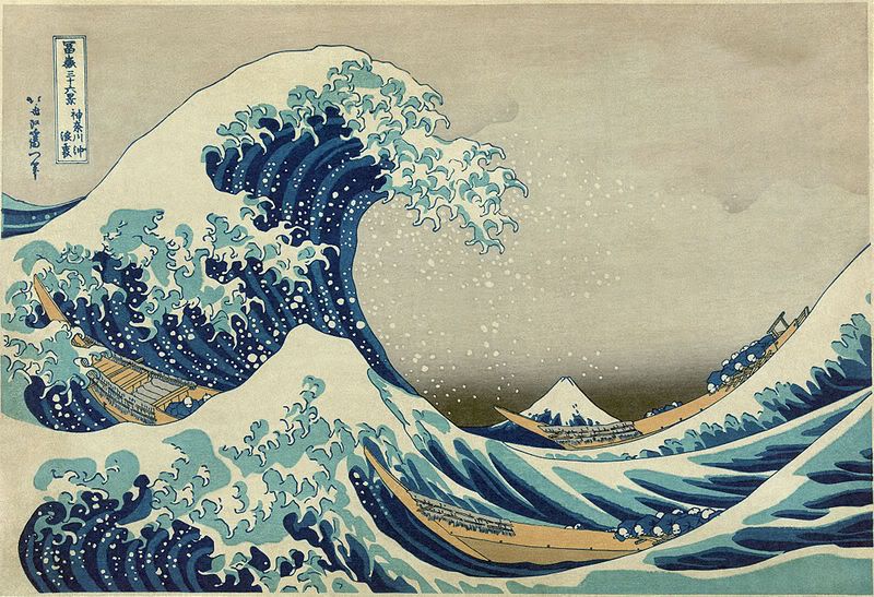japan great wave Pictures, Images and Photos