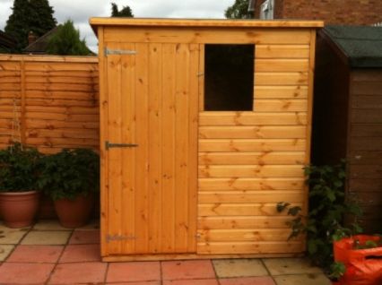 SHEDRITE'S 6X4 WOODEN GARDEN SHED eBay